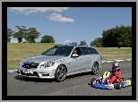 Mercedes Benz E63, AMG, Gokart, Kombi